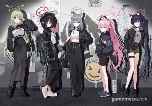 ▲ 블루 아카이브 현대백화점 컬레버레이션 팝업스토어 대표 이미지 (사진제공: 넥슨)