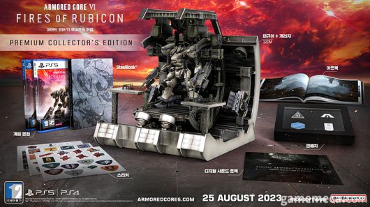 ▲ 아머드 코어 6 프리미엄 콜렉터즈 에디션 (사진제공: 반다이남코 엔터테인먼트 코리아)