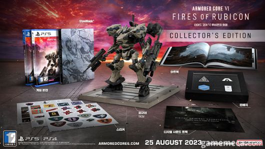 ▲ 아머드 코어 6 콜렉터즈 에디션 (사진제공: 반다이남코 엔터테인먼트 코리아)