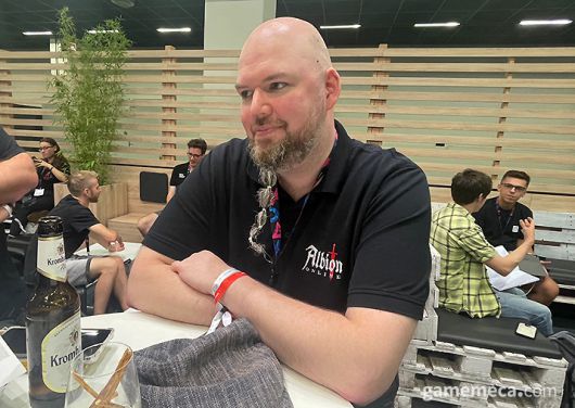 ▲ 샌드박스 인터랙티브 크리스토프 홈버그 운영 총괄 (사진: 게임메카 촬영)