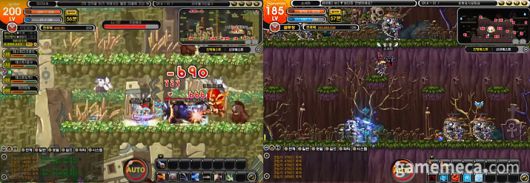 ▲ 넓은 구역을 돌아다니며 사냥, 2단 점프도 가능 (사진 출처: 드림아이디어소프트 유튜브 채널)