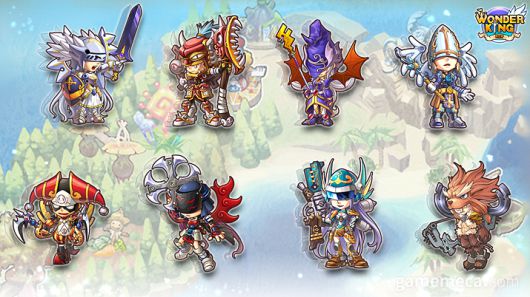 ▲ 8개의 3차 직업 (사진 제공: 드림아이디어소프트)