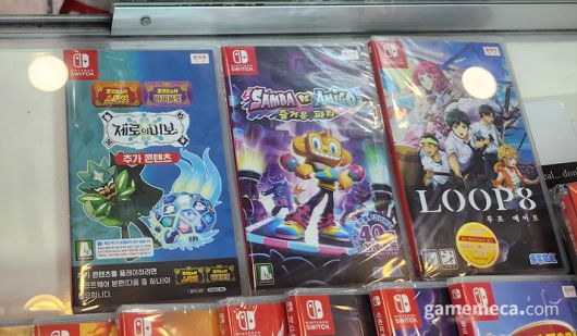 ▲ 새로운 마리오 디자인 등으로 시선을 모았던 슈퍼 마리오 브라더스 원더 (사진: 게임메카 촬영)