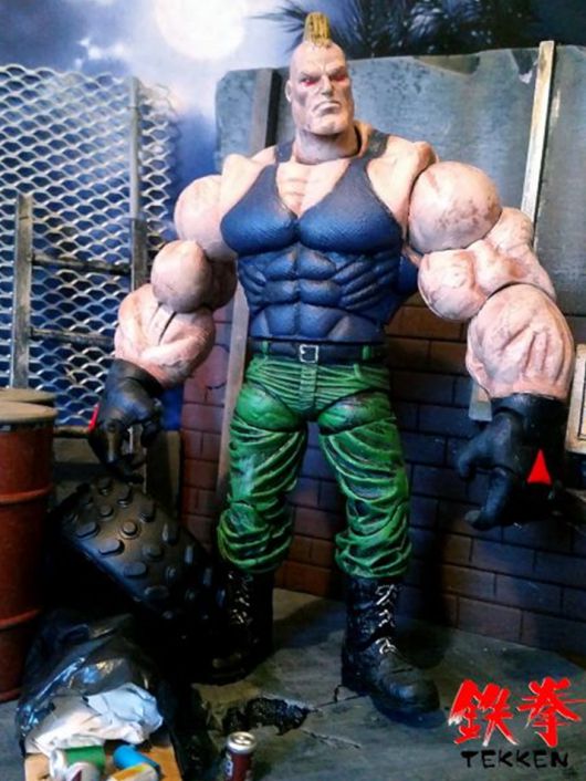 ▲ 언젠가부터 철권에서 전투력 측정기 역할을 담당하고 있는 로봇 잭. 인게임에서든 스토리에서든 조금씩 발전하는 모습을 보여주고 있어, 이젠 무시할 수 없는 위치까지 올라갔다. (사진출처: 피규어렐름)