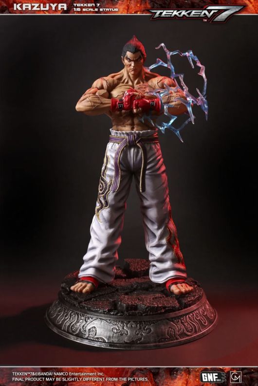 ▲ 철권 시리즈의 초대 주인공이자 메인 빌런이기도 한 미시마 카즈야. 행적과 성품만 보면 악당 그 자체지만, 그만한 카리스마와 포스를 내뿜는 까닭에 많은 유저들을 매료시켰다 (사진출처: G-링크)