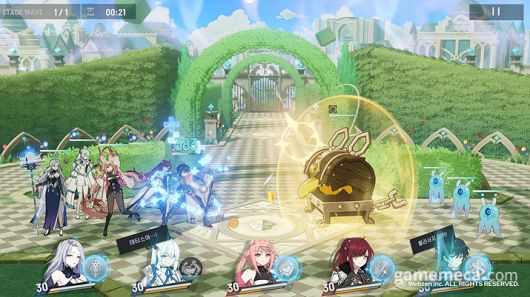 ▲ 캐릭터별 서로 다른 역할과 스킬 사용;(사진제공: 웹젠)