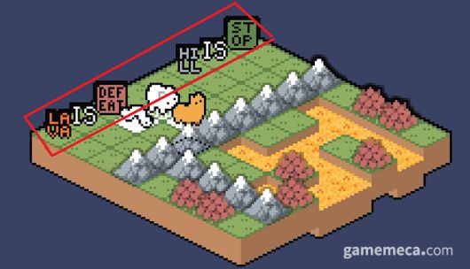 ▲ 단어로 구성되는 게임 규칙 (사진: 게임메카 촬영)