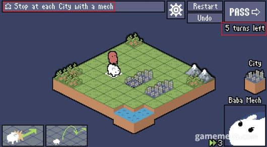 ▲ 임무와 턴 제한 (사진: 게임메카 촬영)