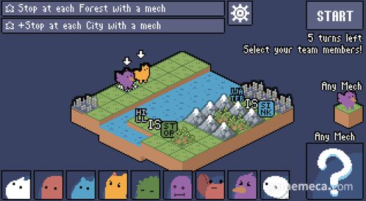 ▲ 귀여운 캐릭터와 준수한 퍼즐, 모빌 슈트 바바 (사진: 게임메카 촬영)