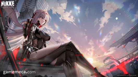 ▲ 높은 호응을 이끌어낸 홍련: 흑영 공식 일러스트 (사진출처: 니케 공식 X)