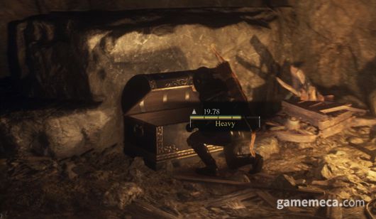 ▲ 흔하게 마주할 '무거움' 수치 (사진: 게임메카 촬영)