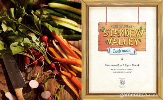 ▲ 스타듀 밸리 요리책 샘플 이미지 (사진출처: 아마존 공식 페이지)