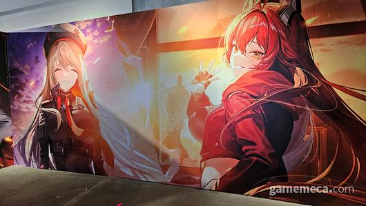 ▲ 오늘 직접 접객을 담당할 프리바티와 에이드도 예쁘게 기다리고 있습니다 (사진: 게임메카 촬영)