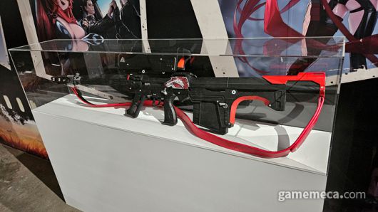 ▲ 멀리서 온 지휘관들을 위해 메이드 카페도 운영되고 있습니다 (사진: 게임메카 촬영)