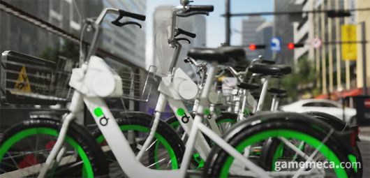 ▲ 간판 등까지 구현하지는 못했지만, 내과의원 옆 피부과나 종로점이라는 프랜차이즈 표시 등이 꽤 현실적이다 (사진: 게임메카 촬영)