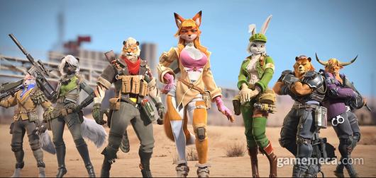 ▲ 지난 1일 출시된 어썰트 와일드에서도 어느 정도 노출이 있는 의상을 착용하고 있다 (사진출처: 게임 스팀 페이지)