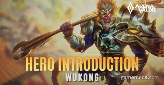 ▲ 마찬가지로 심심해서 펜타스톰에 출전한 손오공 (사진출처: 아레나 오브 발러 공식 유튜브 영상 갈무리)