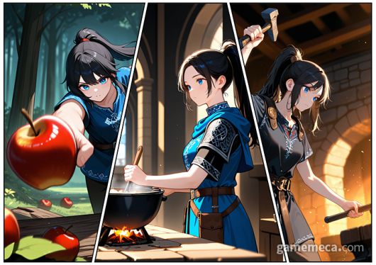 ▲ 노가다 시작