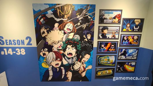 ▲ 3기, 학교를 습격한 노우무와 올 포 원의 첫 등장 (사진: 게임메카 촬영)