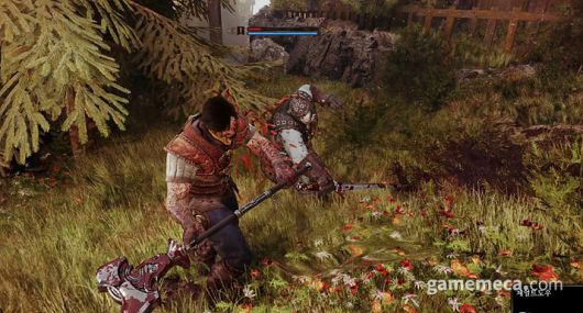 ▲ 오른쪽, 왼쪽, 위, 아래, 여러 방향으로 공격 (사진: 게임메카 촬영)