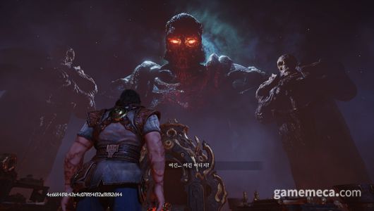 ▲ 단조의 힘을 얻은 아론 (사진: 게임메카 촬영)