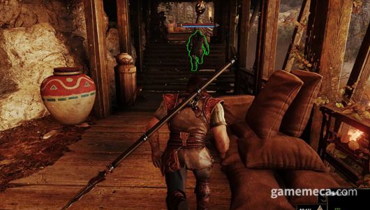 ▲ 초록색은 적절한 공격 (사진: 게임메카 촬영)