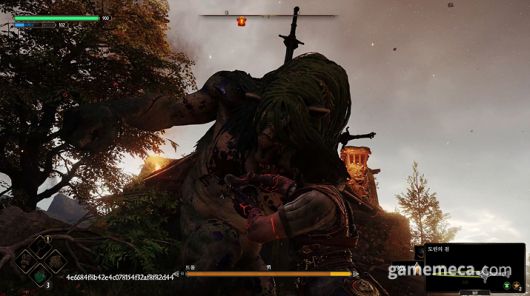 ▲ 강적 트롤, 찌르기가 유효하지만 적은 피해 (사진: 게임메카 촬영)