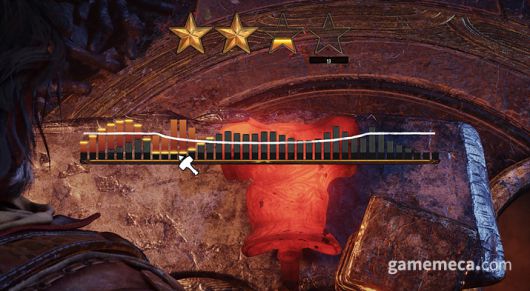 ▲; 망치로 강철을 두들기면 무기 완성 (사진: 게임메카 촬영)