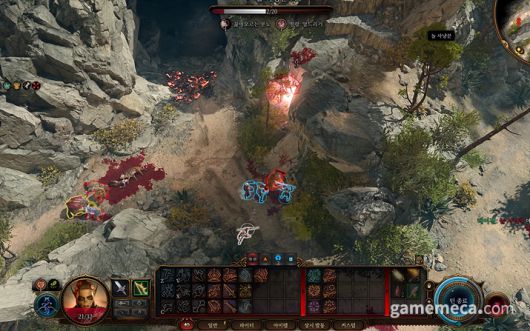 ▲ 광역기도 있는 비전 궁수 파이터 (사진: 게임메카 촬영)