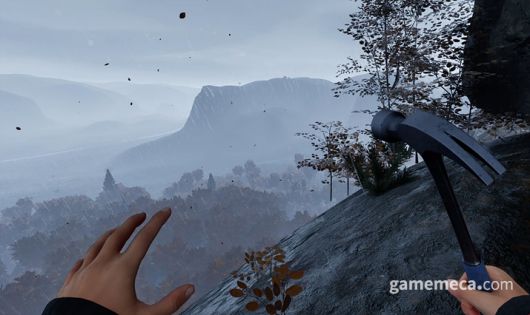 ▲ 목표는 저 산, 한참 잘못 왔다 (사진: 게임메카 촬영)