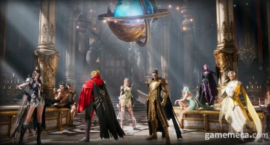 ▲ 8종의 아이온 2 클래스 대표 캐릭터 (사진출처: 아이온 2 공식 유튜브 영상 갈무리)