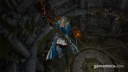 ▲ 곳곳에 숨겨진 상자를 여는 탐험 요소도 있다 (사진: 게임메카 촬영)