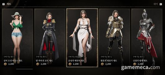 ▲ 무기 제작과 강화는 대장간에서 가능하며, 무기를 모으고 강화하면 캐릭터에 능력치가 누적으로 쌓이는 방식이다 (사진: 게임메카 촬영)