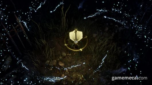 ▲ 나비를 따라 과거의 크라트를 직면하고 다시 한 번 '거짓'에 뛰어들어야 한다 (사진: 게임메카 촬영)