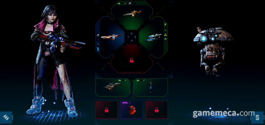 ▲ 플레이어블 캐릭터 중 하나인 '벡스' (사진: 게임메카 촬영)