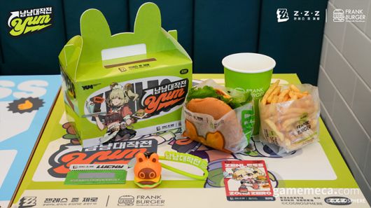 ▲ 젠레스 존 제로 냠냠 대작전 컬래버 세트 및 굿즈 (사진제공: 호요버스)