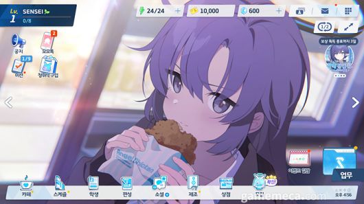 ▲ 블루 아카이브 스크린샷 (사진출처: 게임 스팀 페이지)