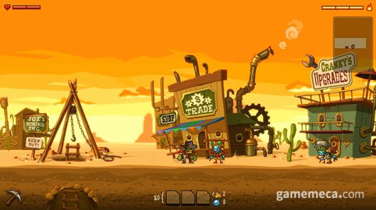 ▲ 스팀월드 디그 스크린샷 (사진출처: 게임 스팀 페이지)