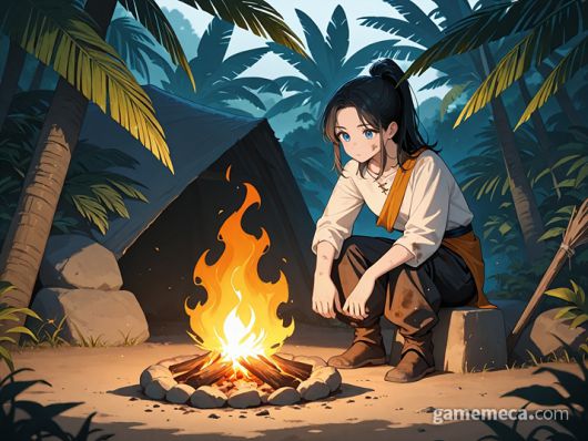 ▲ 캠핑 온 것이 아니라, 피난처다