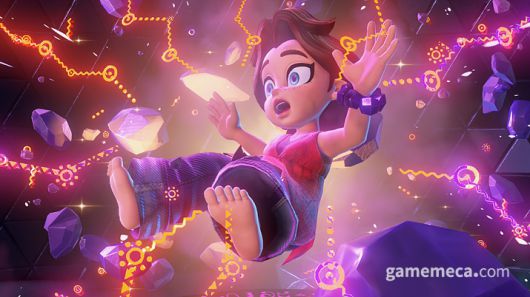 ▲ 돌에서 해방되는 폴린 (사진: 게임메카 촬영)