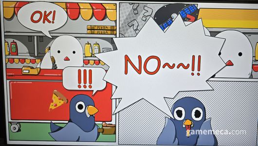 ▲ 고등학교 소녀들이 펼치는 리듬게임 (사진: 게임메카 촬영)