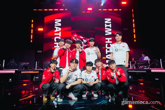 ▲ T1 이미지 (사진제공: 라이엇게임즈)