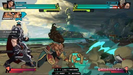 ▲ 손쉬운 콤보와 자동 연계 시스템을 사용할 수 있다 (사진출처: 2XKO 공식 홈페이지)