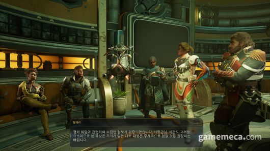 ▲ 모두 모인 팀의 동료들;(사진: 게임메카 촬영)