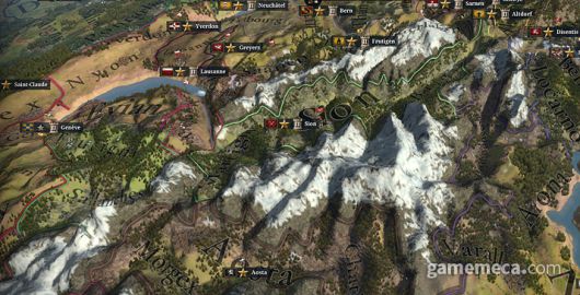 ▲ 궁정 언어를 바꿀 수도 있다 (사진출처: 유로파 유니버설리스 공식 홈페이지)