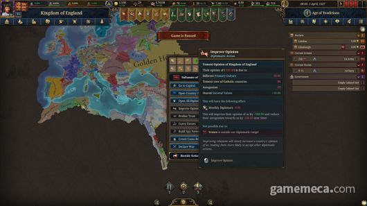 ▲ 보급이야말로 전쟁의 핵심, 풀을 뜯어먹으며 진군하는 것은 불가능하다 (사진출처: 유로파 유니버설리스 공식 홈페이지)