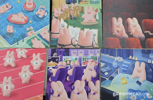 ▲ 페퍼밀 기획자가 그린 게임 일러스트 (사진: 게임메카 촬영)