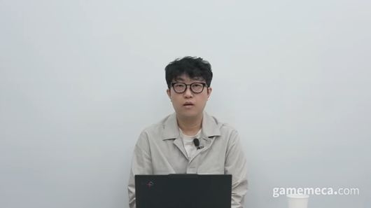 ▲ 방송에 출연한 김형석 PD (사진출처: 카오스 제로 나이트메어 공식 라이브 갈무리)