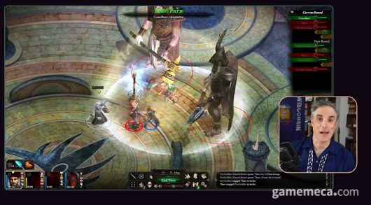 ▲ 유저들이 많이 플레이해주길 바란다고 밝힌 조쉬 소이어 (사진출처: 필라스 오브 이터니티 소개 영상 갈무리)