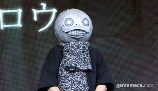 ▲ 니어: 오토마타로 잘 알려진 요코 타로 (사진: 게임메카 촬영)